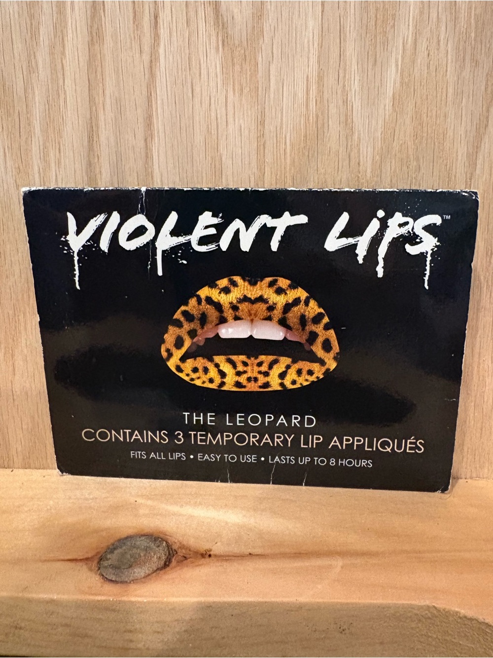 The Leopard Temporary Lip Appliqués — Leopard Print